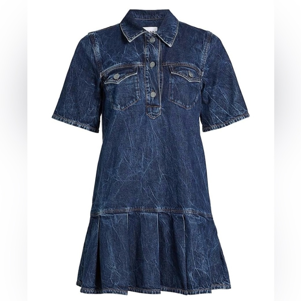 Ganni Denim Dresa